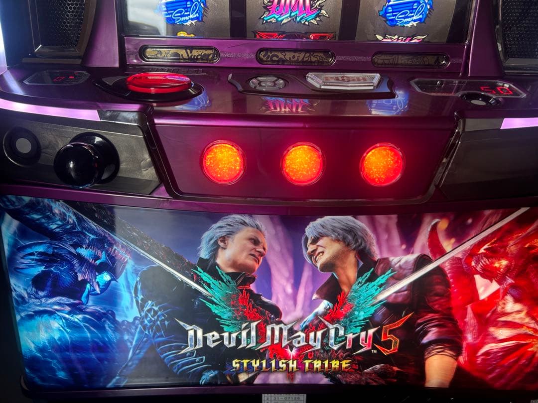 データカウンター対応　スマスロ　実機　Lデビルメイクライ5 家庭用改造済み