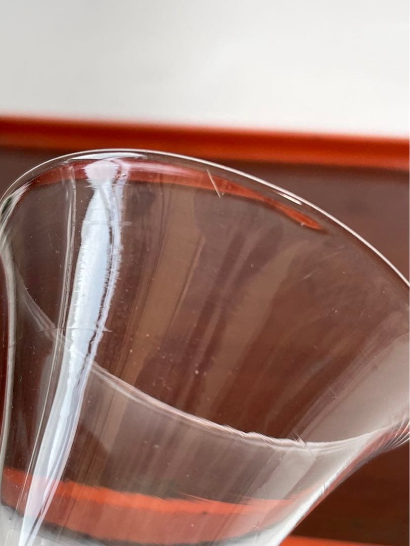 エアーツイストステムグラス オペークツイスト ツイストステム　ゴブレット　骨董