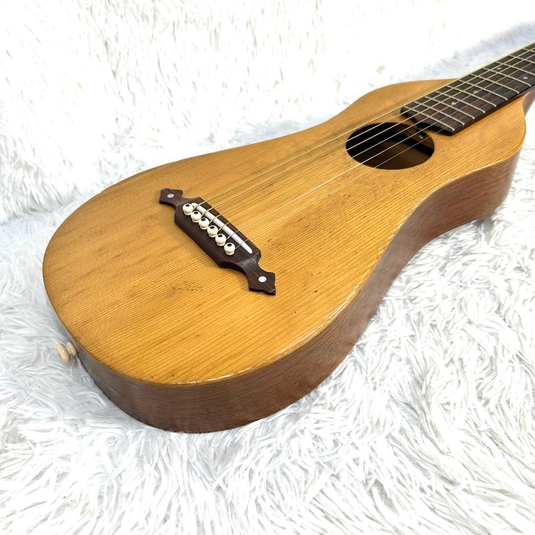 【レア】クロサワ楽器 GIGPACKER GPF-1 トラベルギター　ケース付