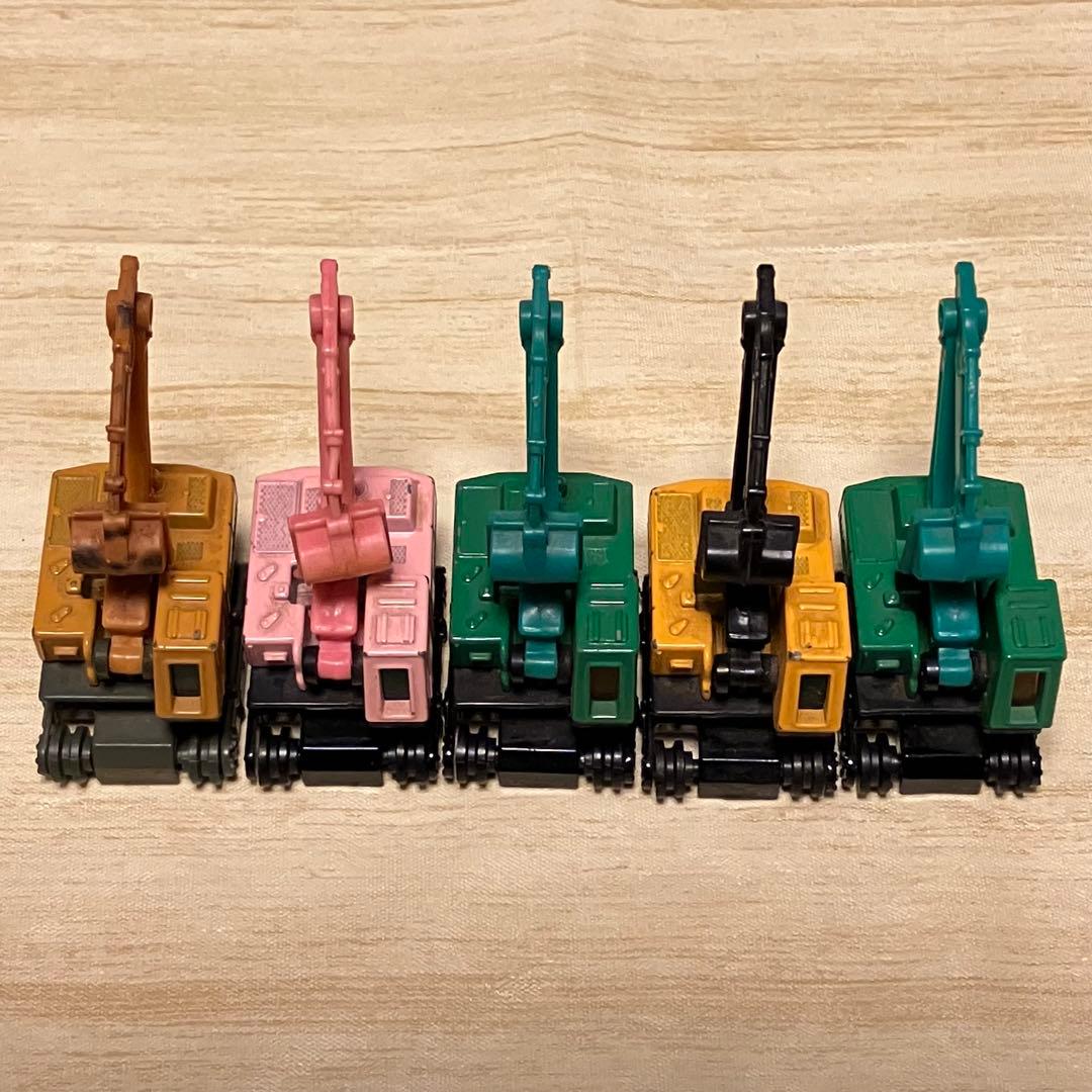 トミカ コマツ パワーショベル PC200 5台セット No.9 1/122