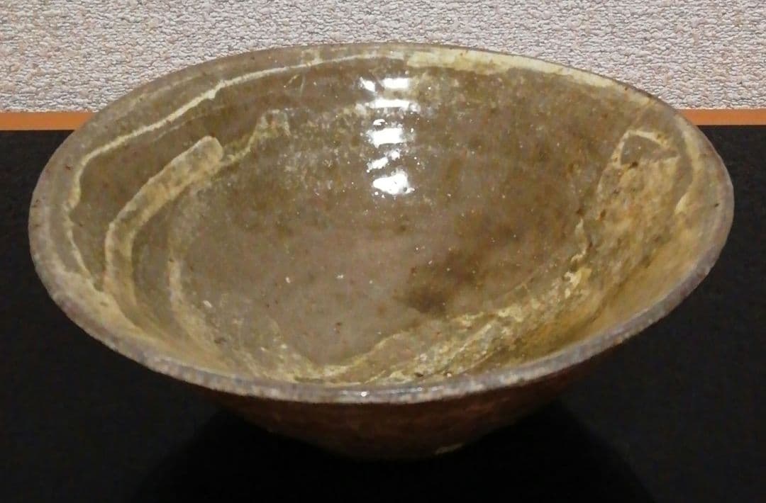 大徳寺書付　柴田正作　銘『孫水』　灰釉　茶碗　共箱　共布　茶道具