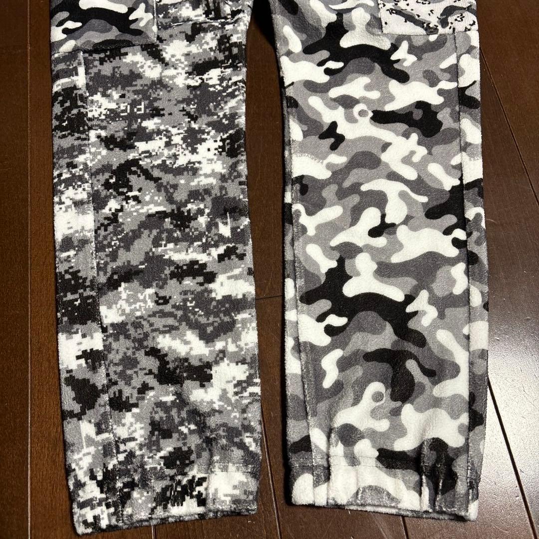 パーリーゲイツダブルラッセル　マルチカモプリントパンツサイズ4