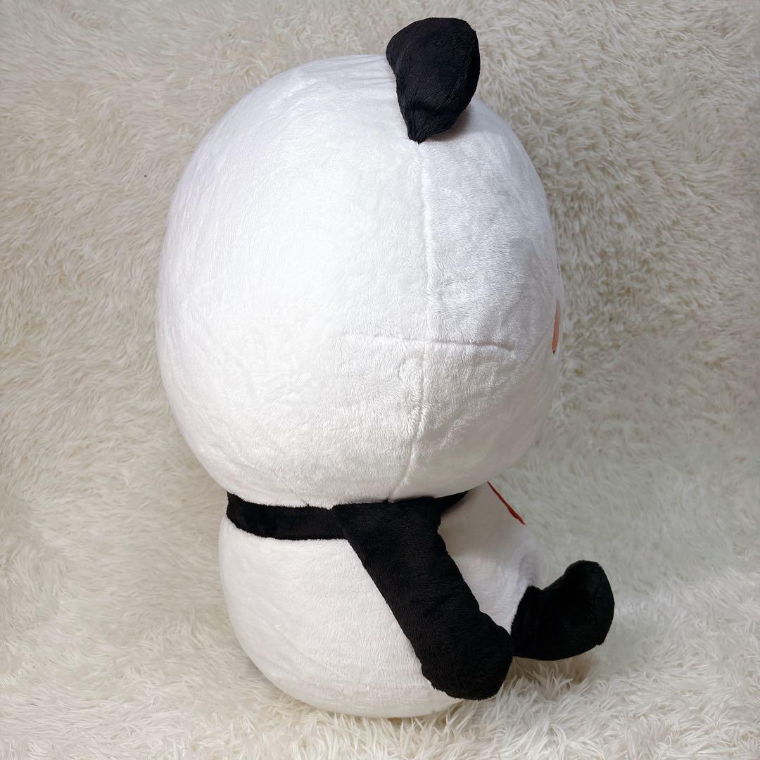 【非売品】初期 楽天 ぱんだ お買い物 パンダ特大 ぬいぐるみ 旧ロゴ 限定