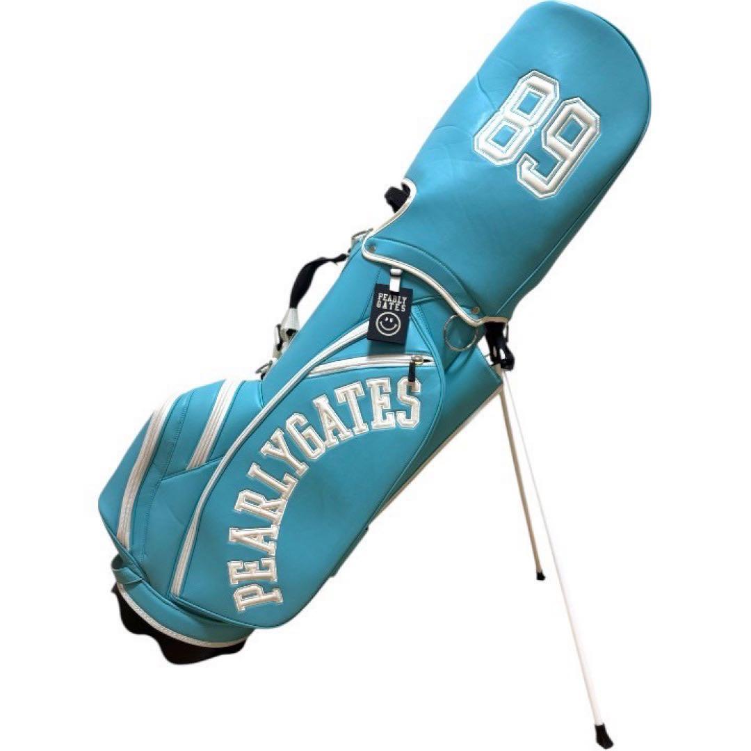 【美品】パーリーゲイツ キャディバッグ ゴルフバッグ 89ロゴ