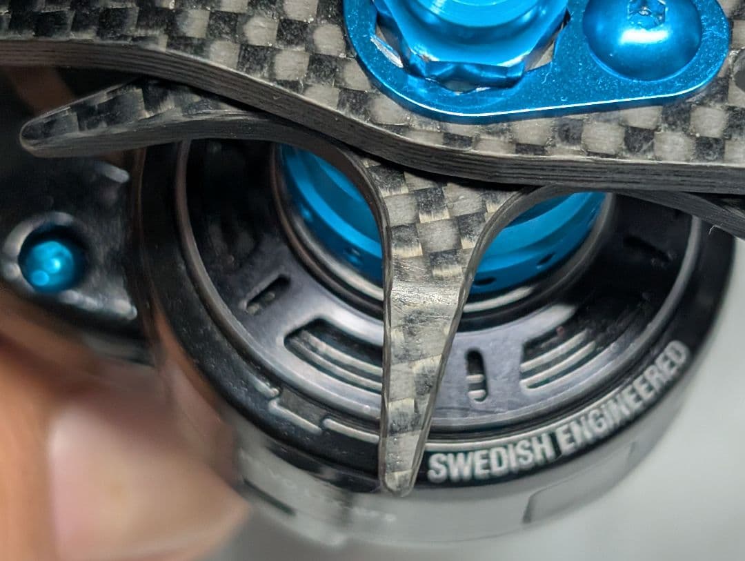 アブガルシア　管553GP　レボ LTX BF8 右ハンドル　カスタム品？