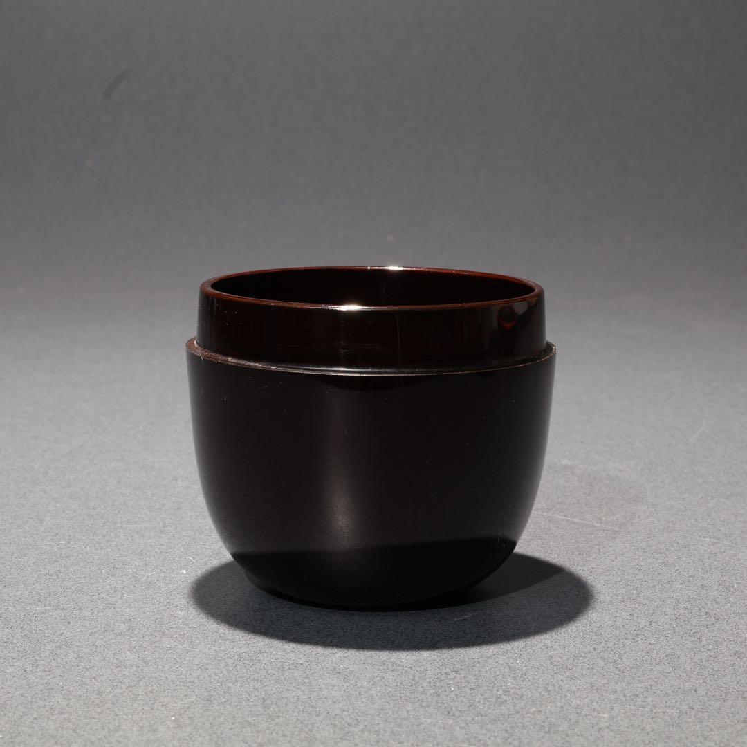 黒棗　七代宗哲　中棗　十一代宗哲識箱　表千家・即中斎花押　R1688