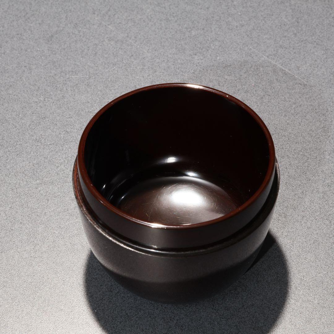 黒棗　七代宗哲　中棗　十一代宗哲識箱　表千家・即中斎花押　R1688