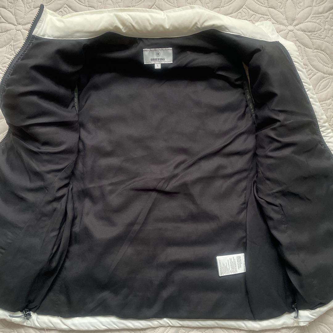 【みーくん 様】BRIEFING TAION 電熱ダウンベスト　ホワイトL