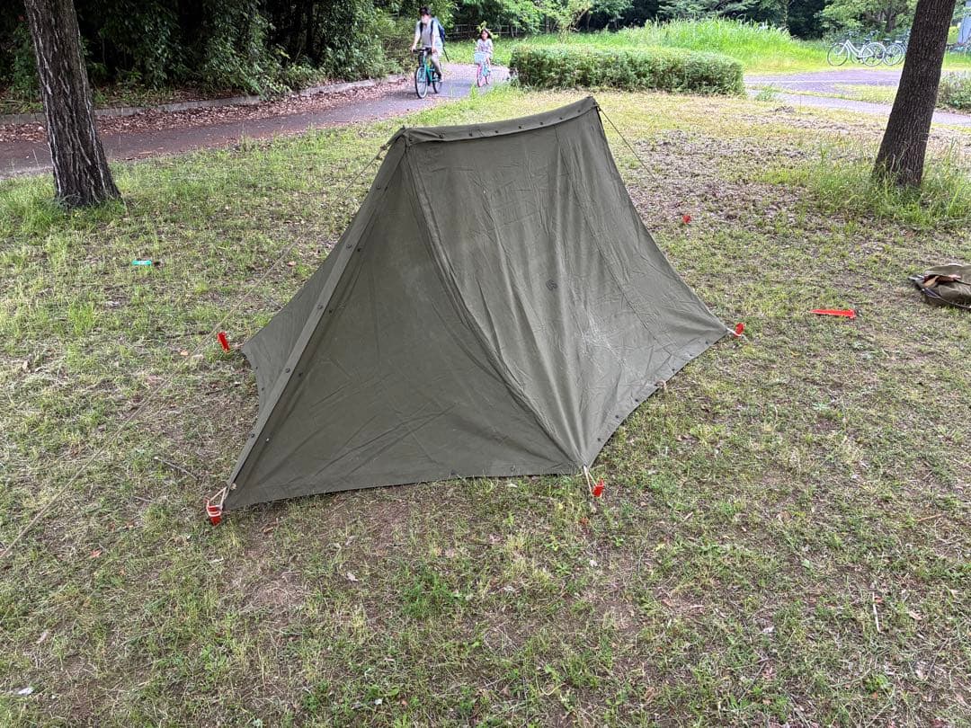 US パップテント 1960s 軍幕 米軍 シェルターハーフ