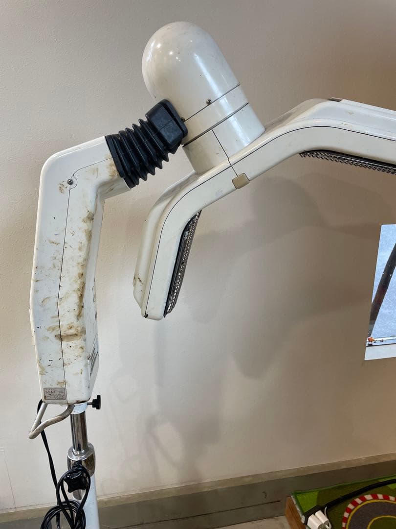 ブーメラン 加温機 美容室機器 遠赤外線 スタンド付 動作良好