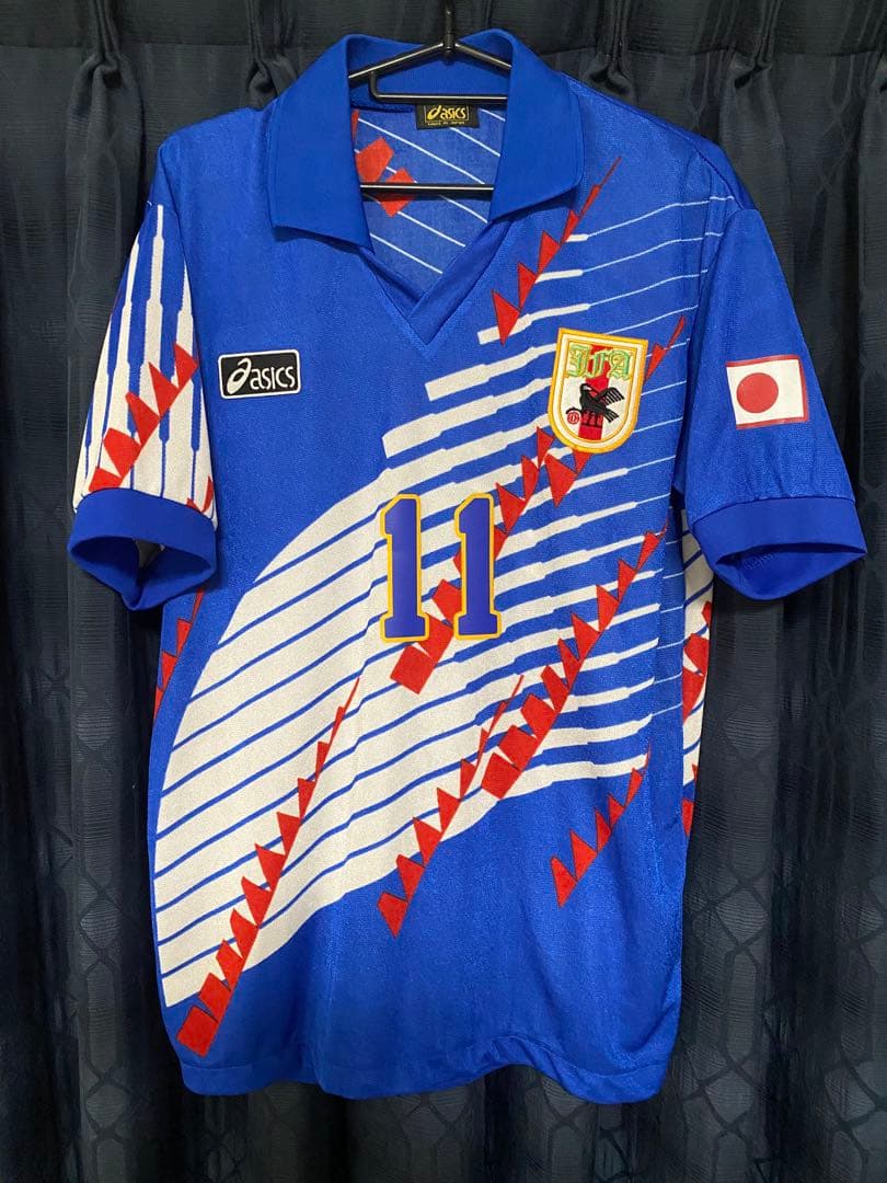 三浦知良1994 日本代表 直筆サイン入りユニフォーム　カズ