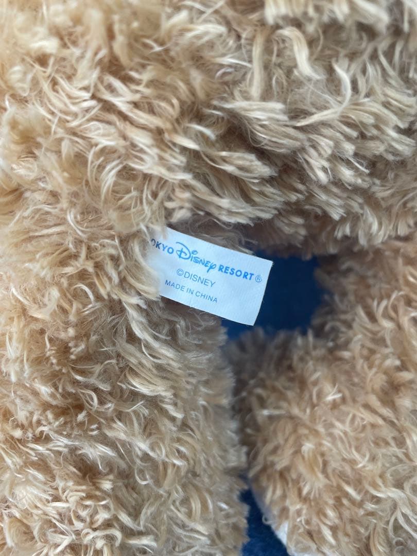 ダッフィー ぬいぐるみ 初期 白タグ トリコロール 冬服