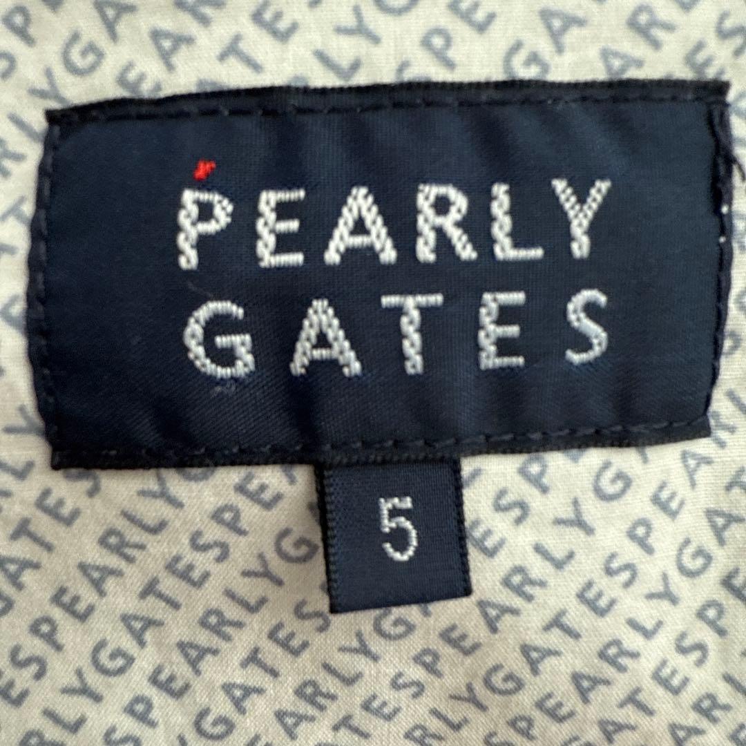 現行モデル　パーリーゲイツ　パンツ　5 L ネイビー　紺　濃紺　ストレッチ