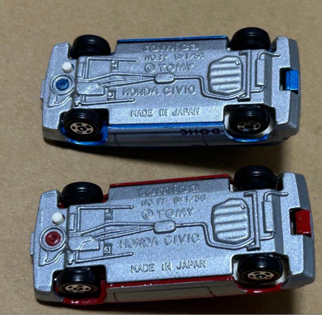 日本製 トミカ ホンダ シビック 3ドア 2台セット