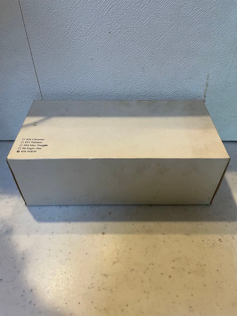 希少！金メッキ！ナスカー　ミニカー　M&M 1/24スケール　24Kゴールド