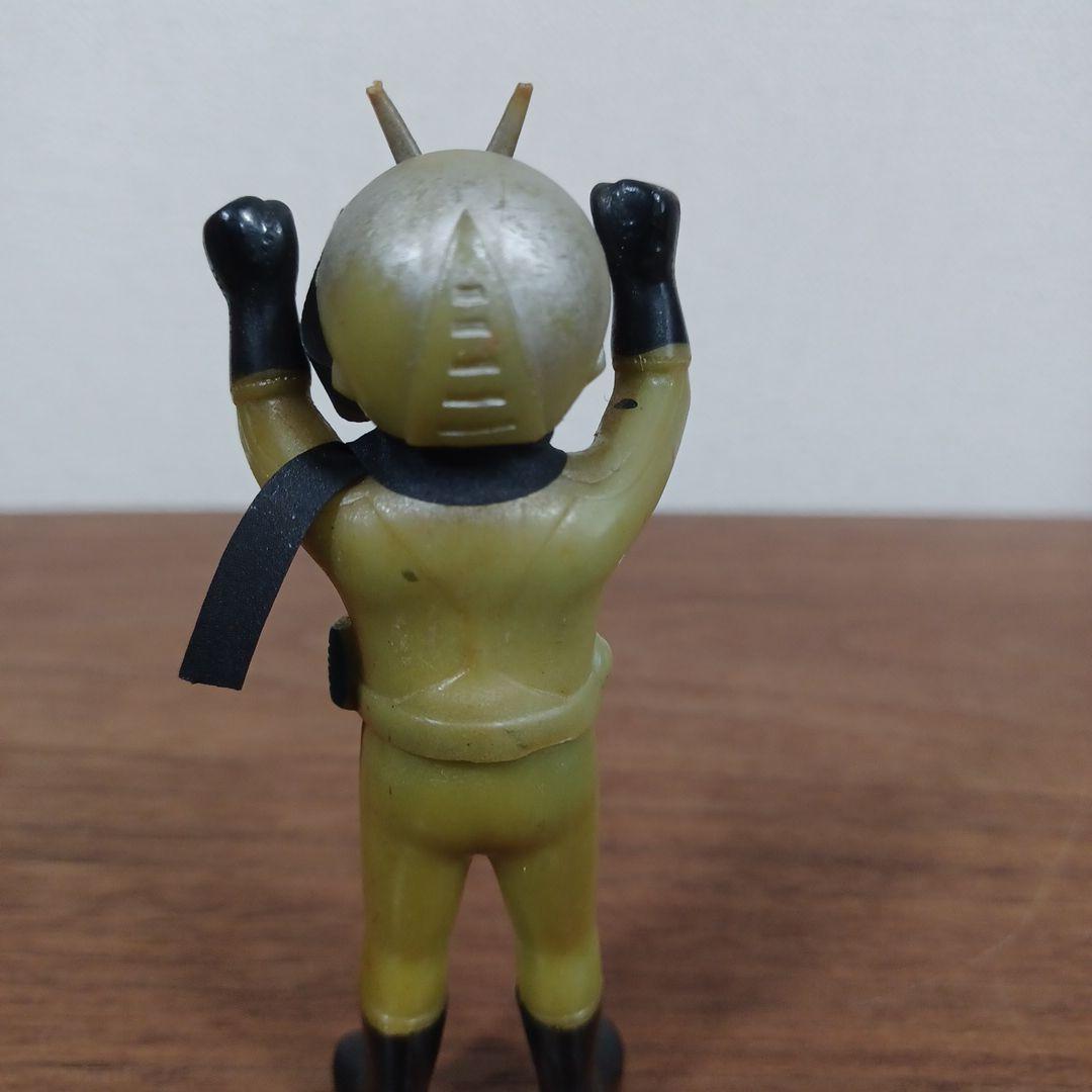 当時もの　ポピー製「仮面ライダーX」希少ミニソフビフィギュア