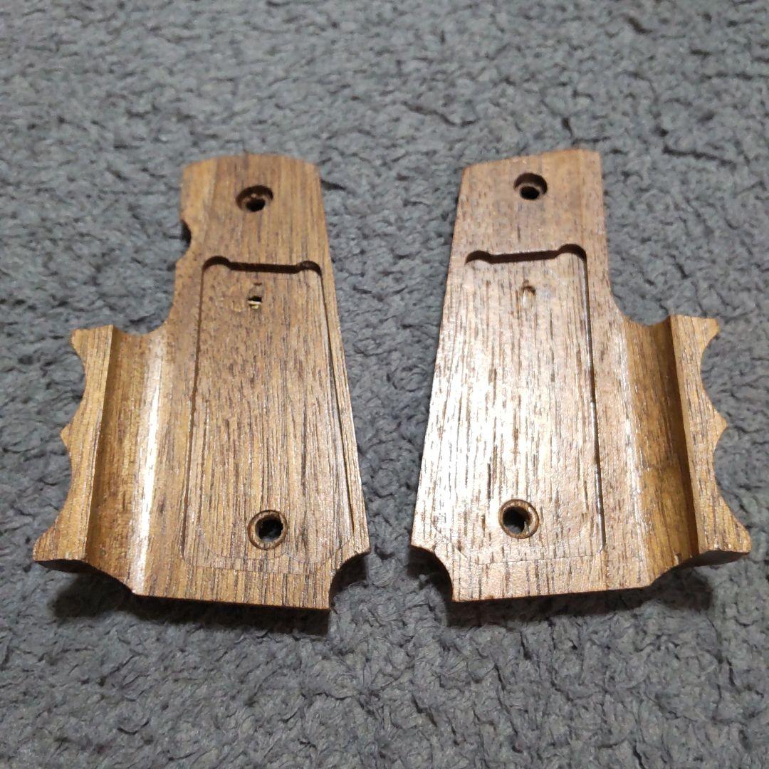 コルトガバメント用 木製グリップ