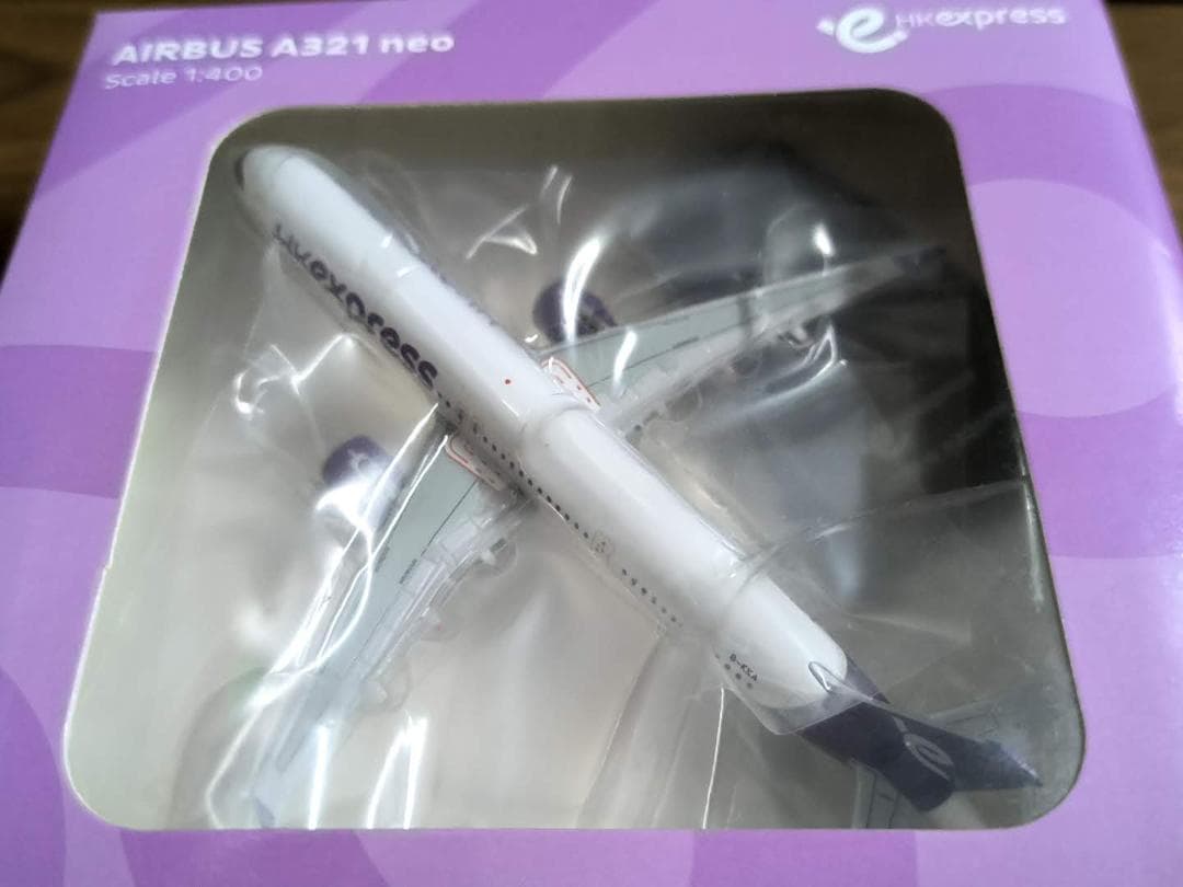 レア 香港エクスプレス AIRBUS A321 neo 1:400スケールモデル