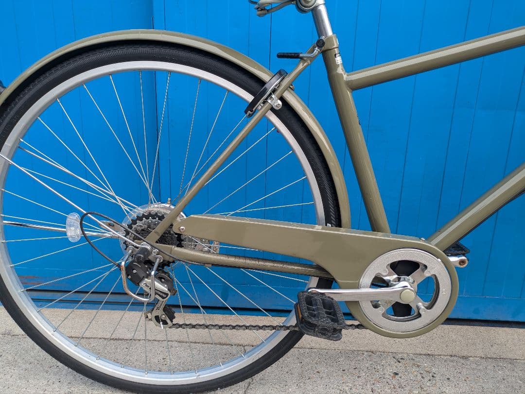 美品　中古　自転車　27インチ　6段ギア　名古屋引き取り　レトロ