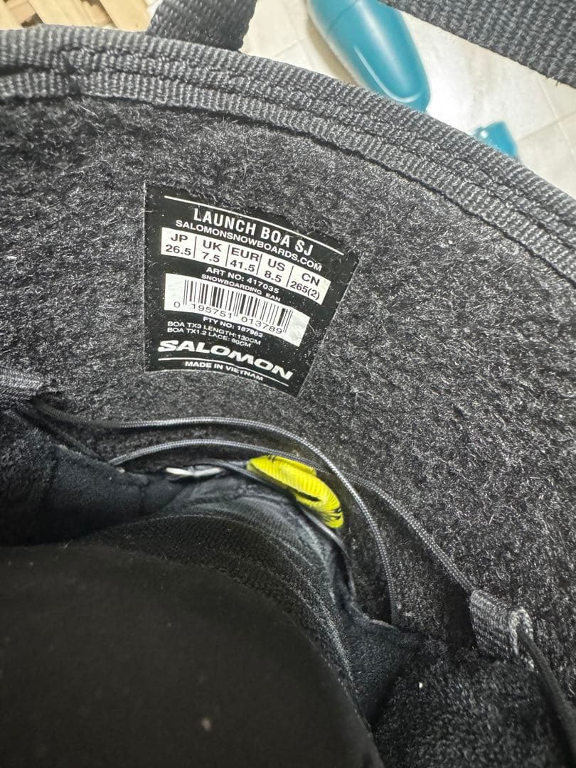 スノーボード 22-23 salomon launch boa 26.5cm