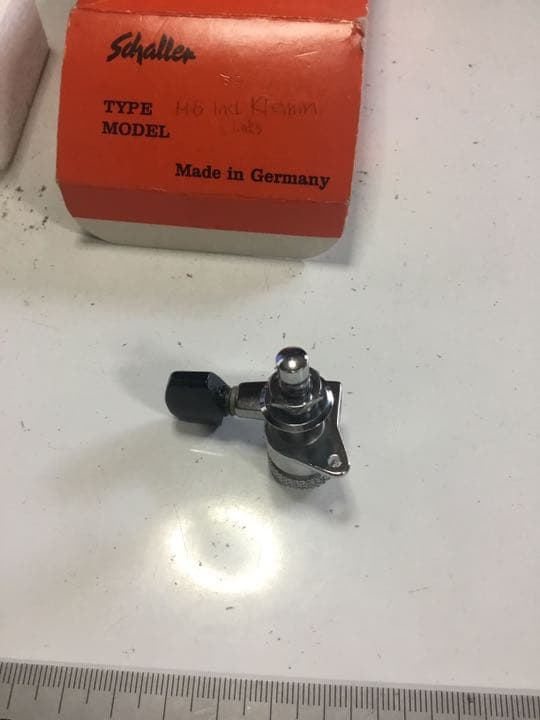 エレキギター用片連糸巻き(6連/ebony)