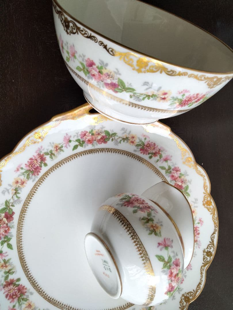 大幅値下げ、オ−ルドリモージュ三点セット、フランス