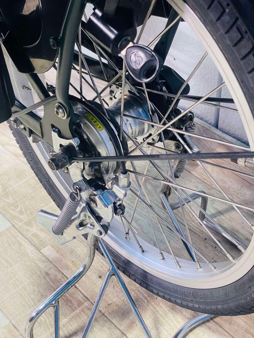 ★2983パナソニック12アンペア 20インチ子供乗せ電動アシスト自転車