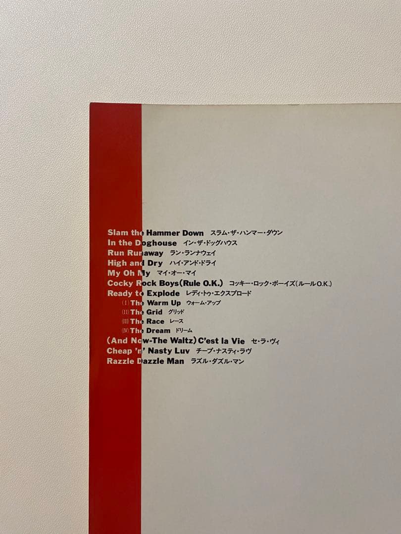 SLADE スレイド　神風シンドローム　ギター・タブ譜　激レア