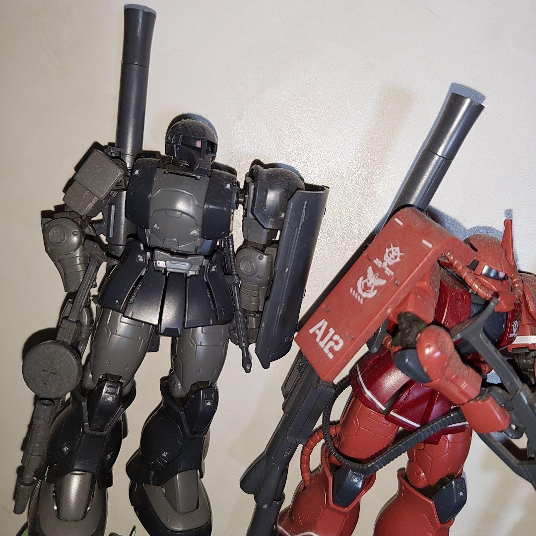 HG ガンダムTHE ORIGIN ザクⅠ ザクⅡ グフ 完成品　ジャンク扱い