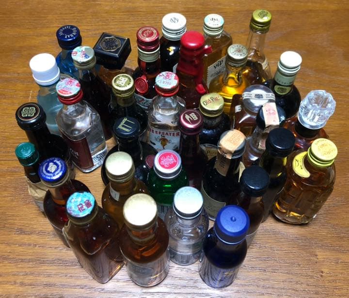 ★超激レア★ミニボトル33本セット/Whisky/COGNAC/他★新品未開封★