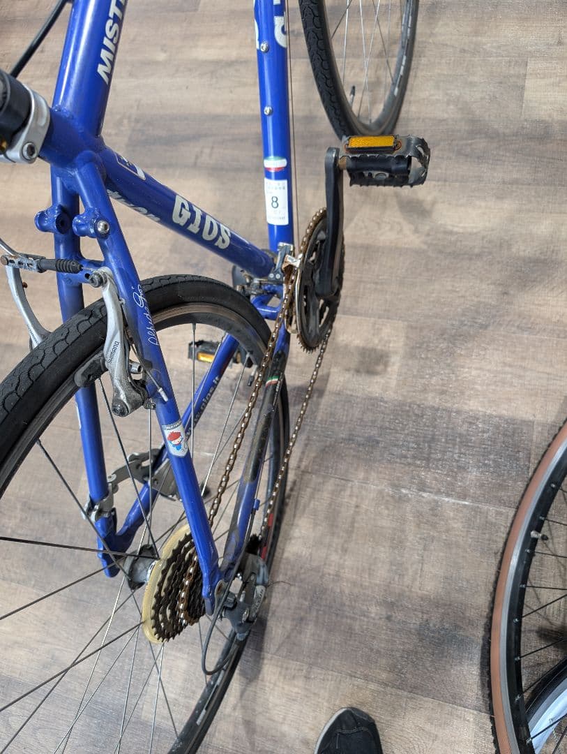 GIOS MISTRAL 青 ロードバイク