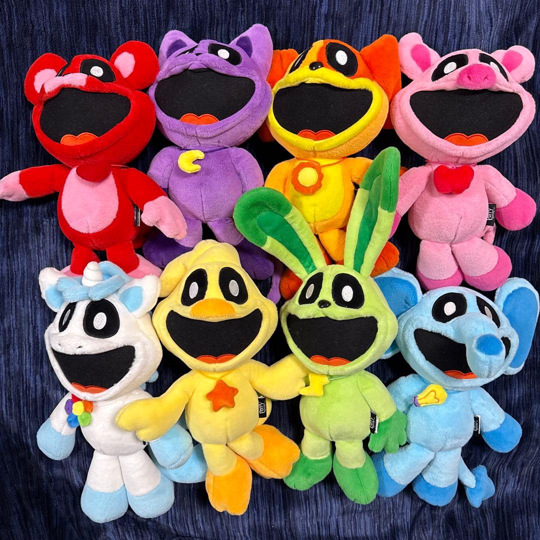 Poppy Playtime スマイリングクリッターズ　ぬいぐるみ 全種類セット
