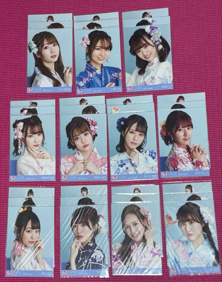 イコラブ 生写真 浴衣 まとめ売り