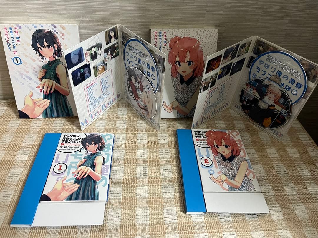 小説付　やはり俺の青春ラブコメはまちがっている。完 初回全6巻セット　DVD