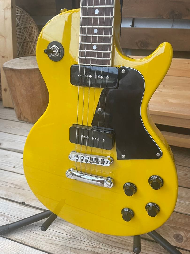 美品　Blitz エレキギター レスポールスペシャル　TVイエロー　音出し良好