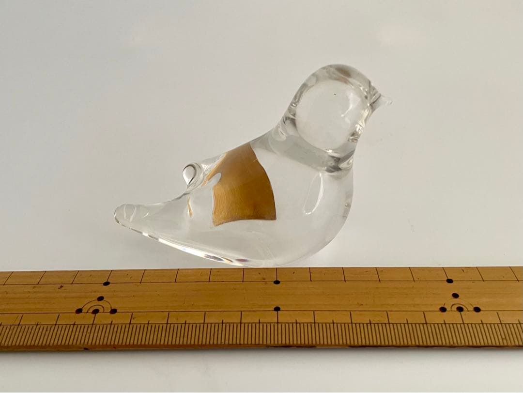 ヌータヤルヴィ nuutajarvi ガラス 鳥のオブジェ　イッタラ バード