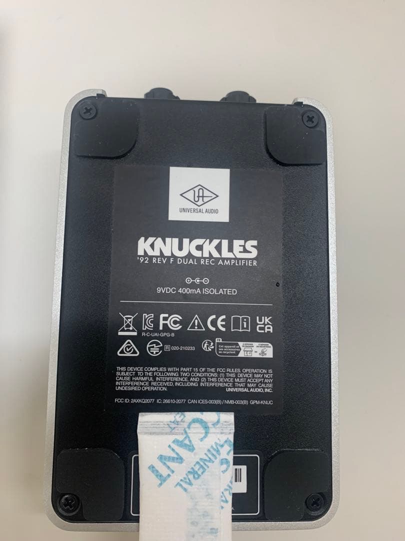 J*7様 (美品)UAFX Knuckles