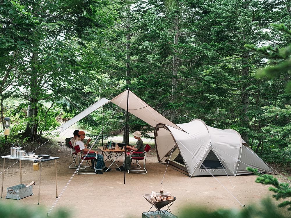 【ほぼ未使用・美品】 Peak ランドネスト M テント＆マットシート