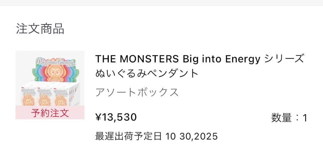 Big into Energyシリーズ　アソートボックス　新品未開封