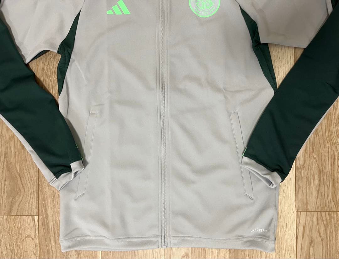 adidas セルティック　トラックジャケット　トレーニングトップ　新品