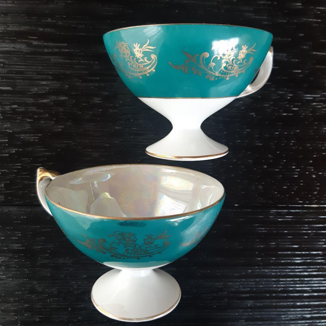  HALSEY　ヴィンテージ　 ティーカップ2客