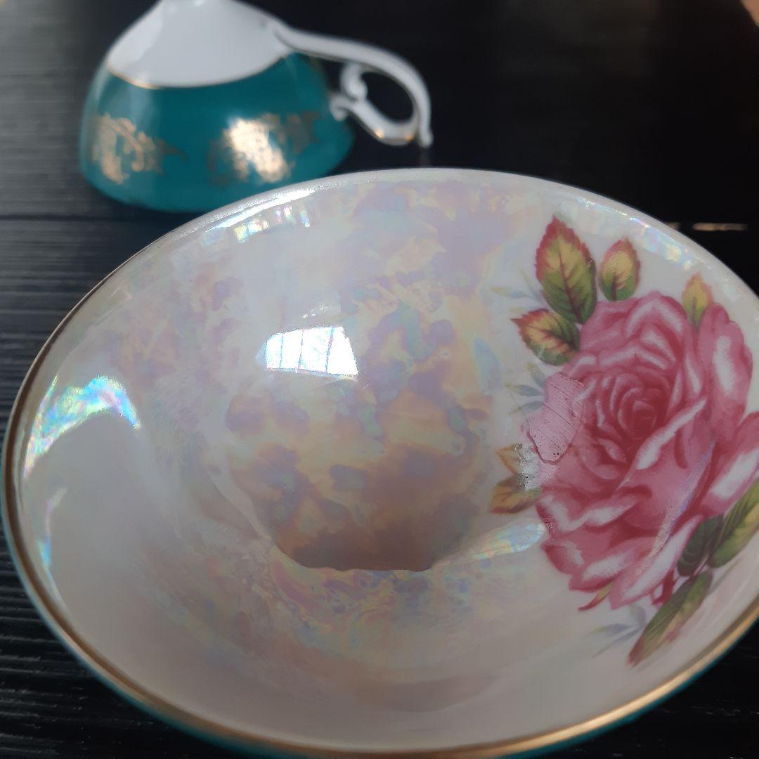  HALSEY　ヴィンテージ　 ティーカップ2客