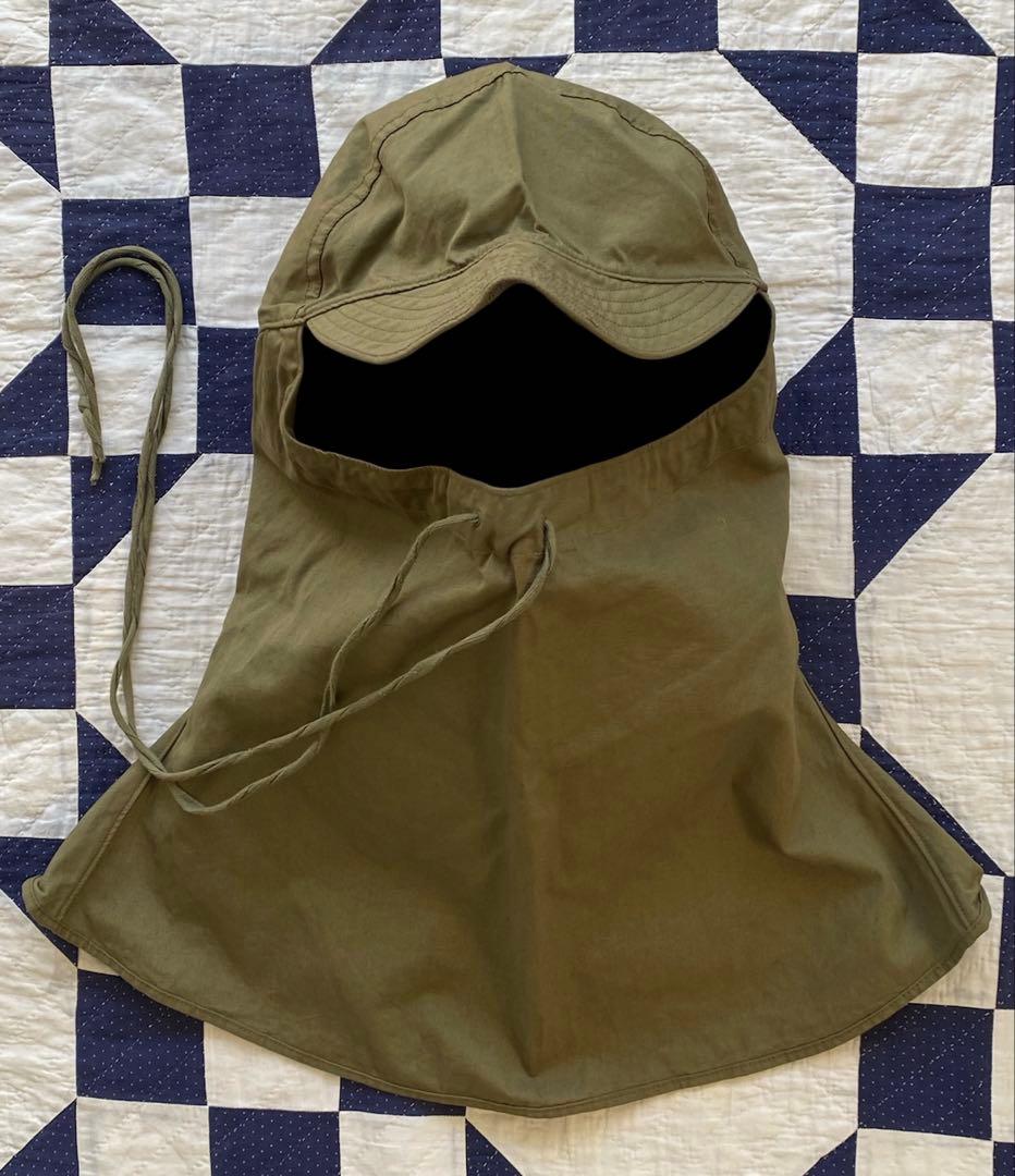 【Deadstock】40s us army ww2 コットン　防寒マスク