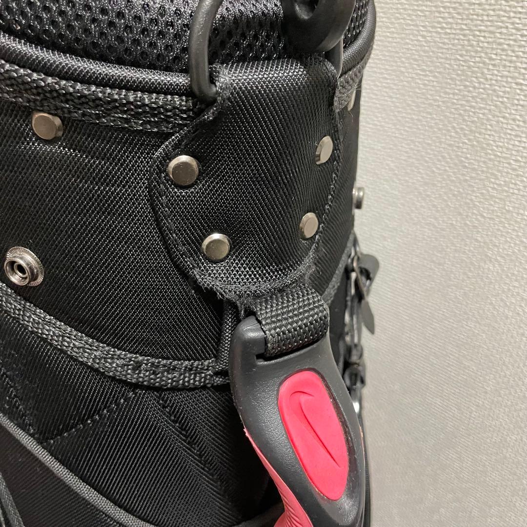 廃盤　NIKE ナイキゴルフ　キャディバッグ ブラック/レッド