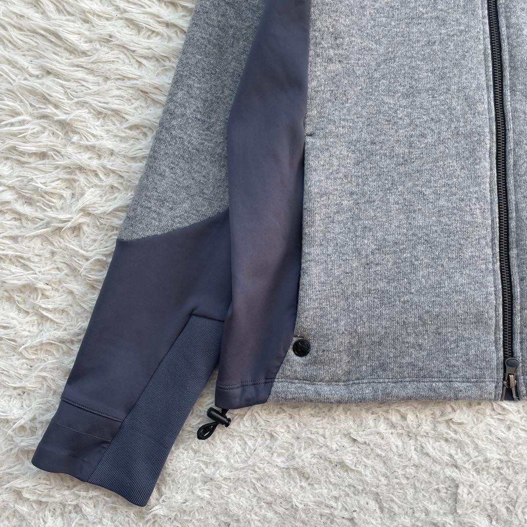美品　GREYSON 長袖　マルチカラー　ジップ　フリース