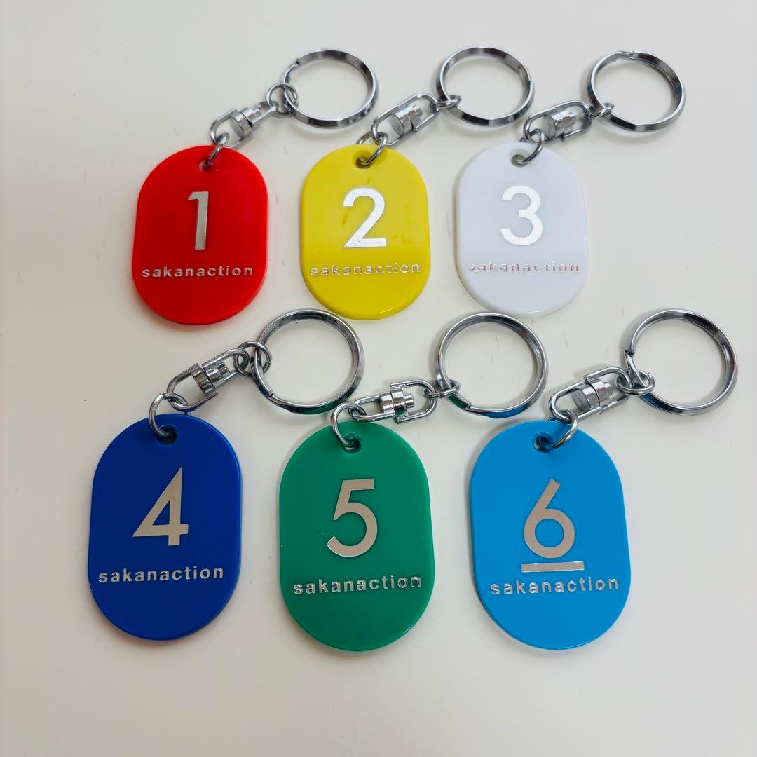 【希少】サカナクション キーホルダー 1-6