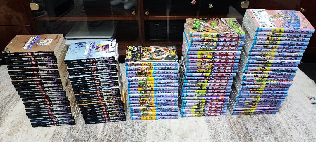 ジョジョの奇妙な冒険1〜8部全巻セット＋関連本3冊セット　荒木 飛呂彦