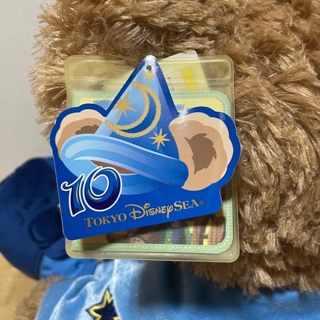 ダッフィー シェリーメイディズニー10周年記念限定Mサイズぬいぐるみ