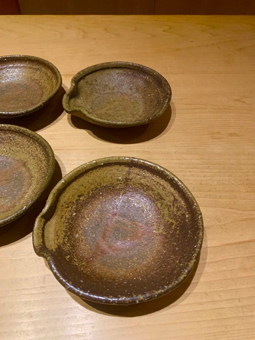 【希少 和歌山時代】6客セット 平岡仁 備前 片口小鉢