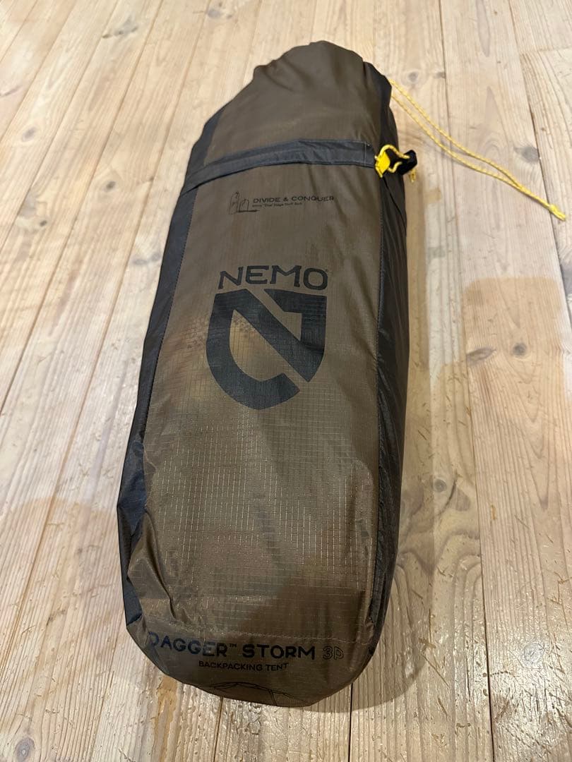 NEMO ダガーストーム 3P 専用フットプリント付き